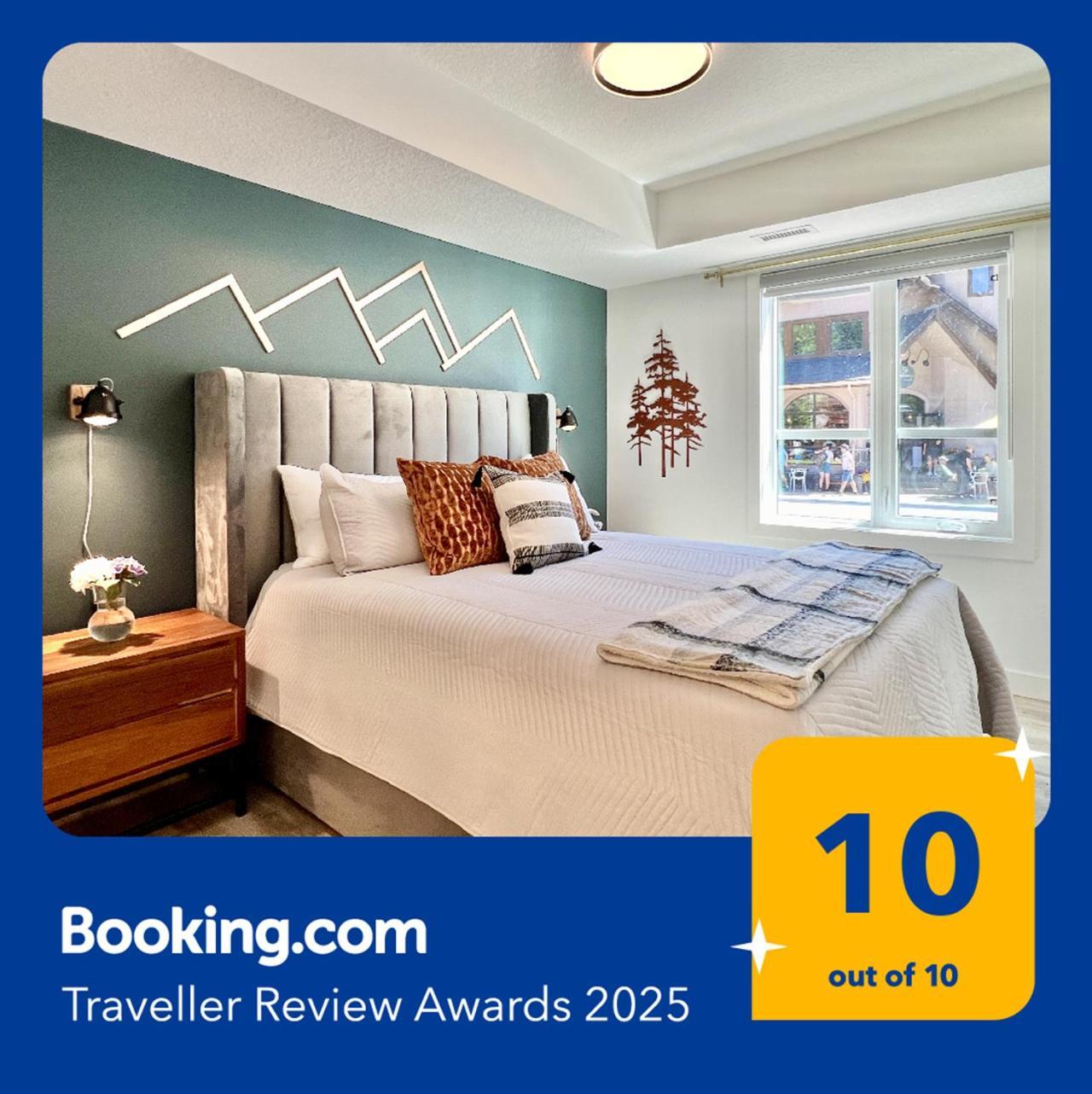 Special! New Downtown Mtn View Free Parking 2B&2B Leilighet Canmore Eksteriør bilde